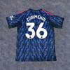 Cross-border Delivery 242526 Arsenal Short-sleeved Jersey, Star Number, Quality Printing Number, Spot Size T-shirt, Rest Assured To Shoot