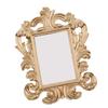 Gold Resin Stand Picture Frame - Vintage Style Photo Frame Wedding Home Decor Party Favor Bridal Anniversary Frame
