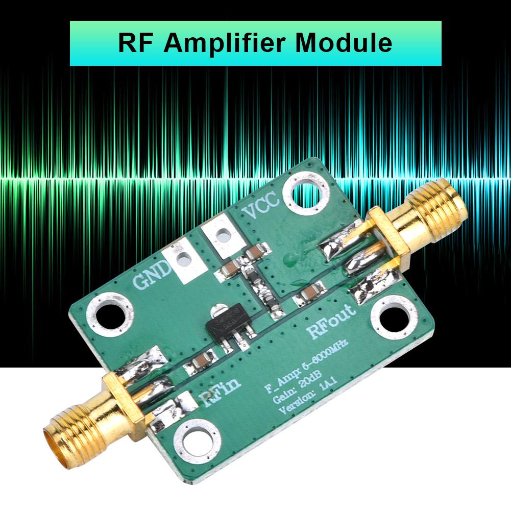 53500MHz Broadband RF Amplifier 20dB High Gain Low Noise LNA Module