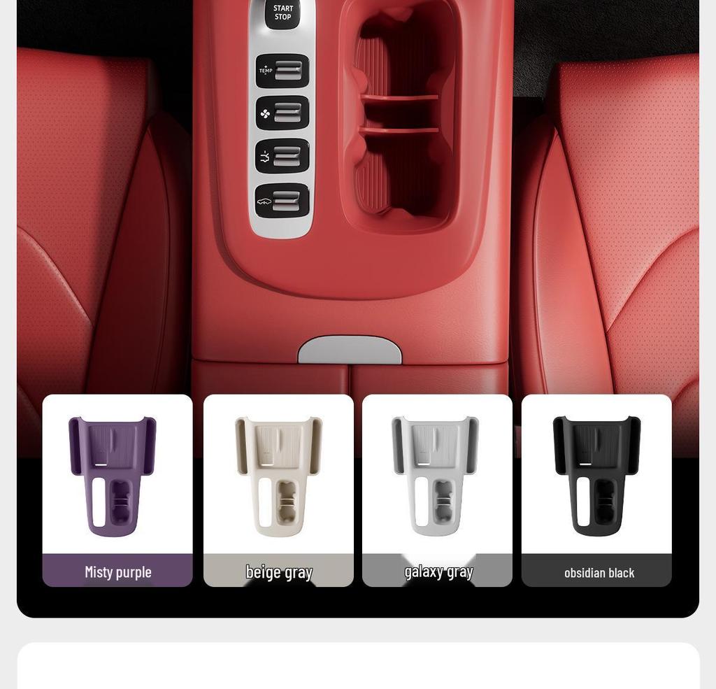 SU7 Center Console Silicone Storage Mat: Fits 25 Models, Multi-functional Full Coverage Car Accessory