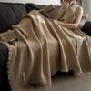 A-Class All-Cotton Gauze Summer Quilt & Blanket for Airplane, Sofa, or Office Nap
