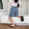 New ArrivalS Open Run Abinnu Women S Denim Half pantS Midi Summer