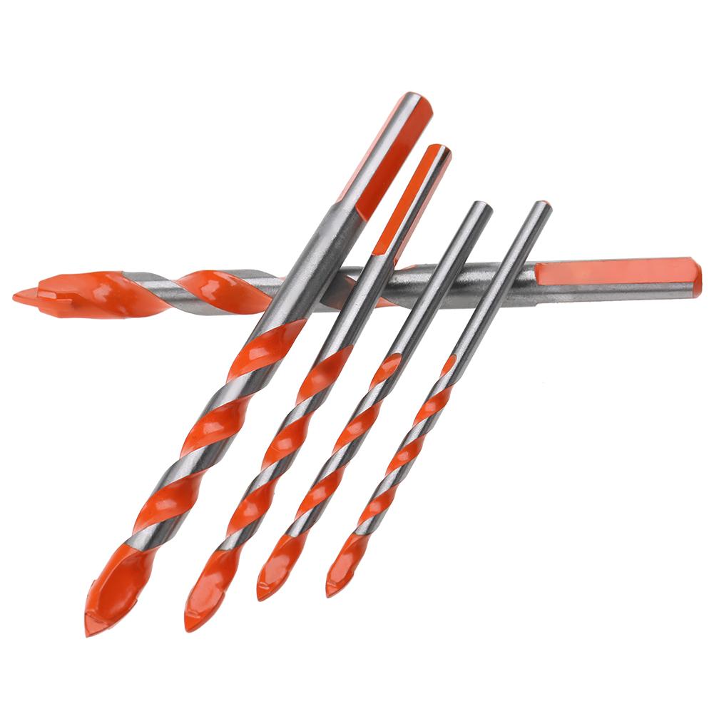 5pcs Handle Multifunctional Alloy Drill Bits for Hand Electric Drill 4-10mm