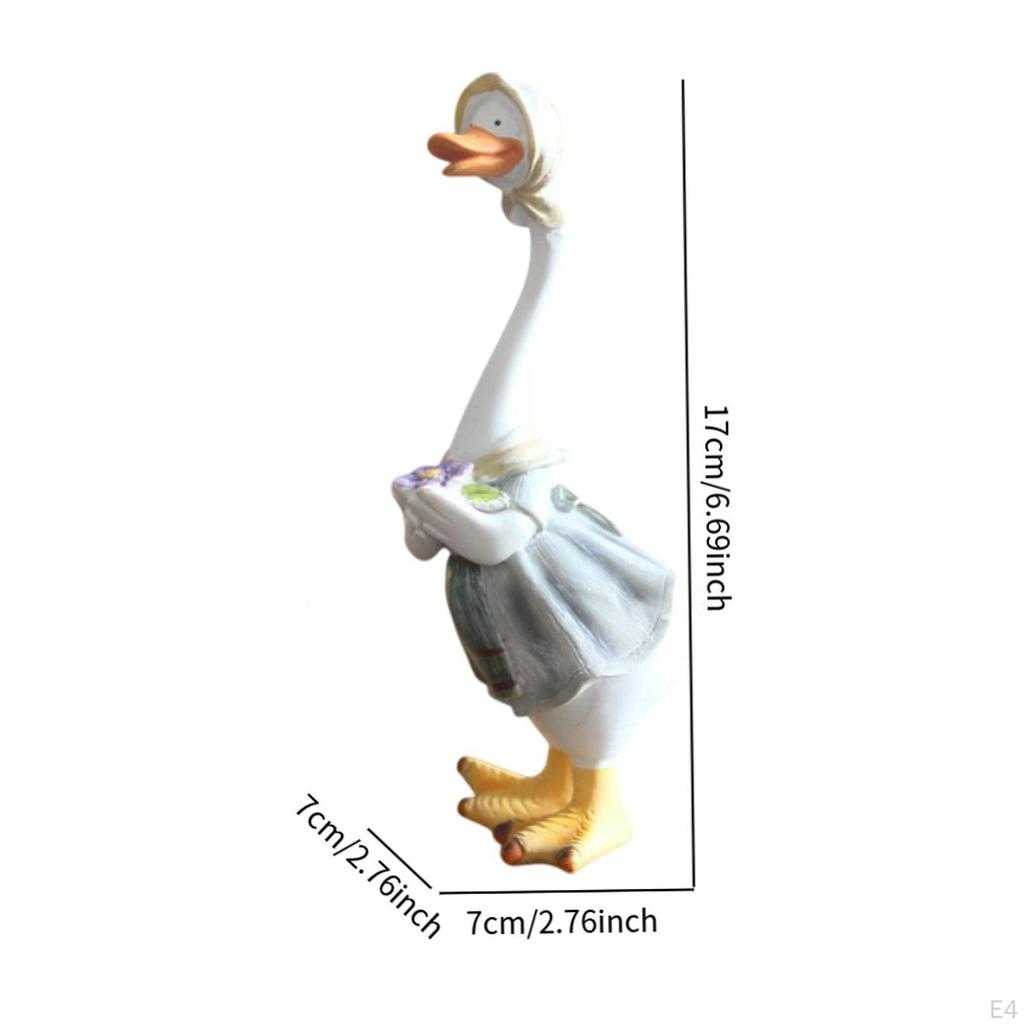 Bauernhof Entenfigur Gartenskulptur Einzigartiges Geschenk zum Geburtstag Tierdekoration Hof