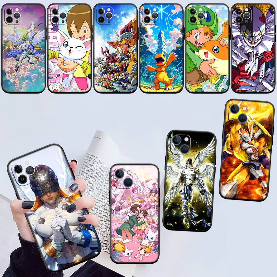 Angel D-Digimons New Phone Case for Samsung S20 S21 S22 S23 S24 FE Ultra Plus Lite S21S A07 A17 A36 A37 A55 A57 F06 F16 M06 M16 M56