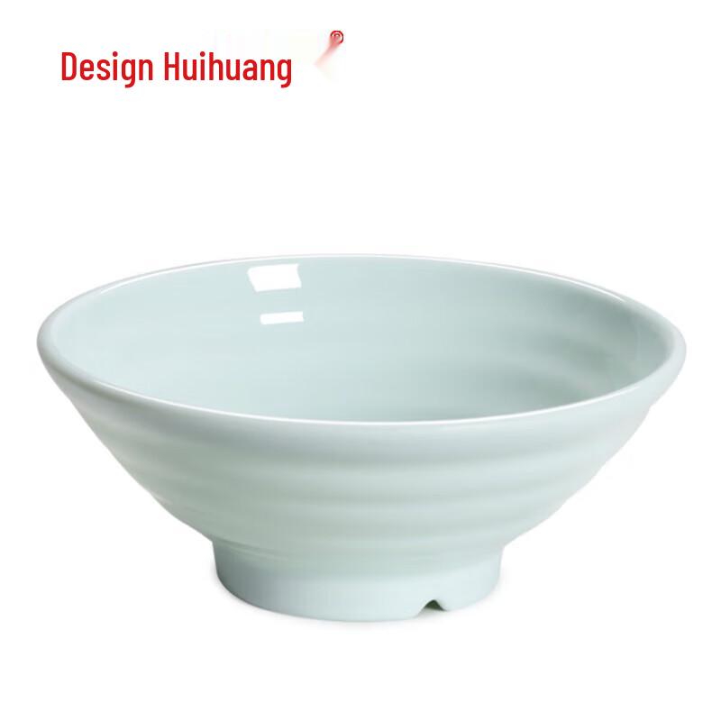 Round Imitation Porcelain Plastic Serving Dish