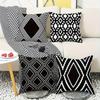 Brown - Toned Floral Pattern Pillowcasebedroom Living Room Sofa Home Decor Polyester Cushion Cover With Zipper