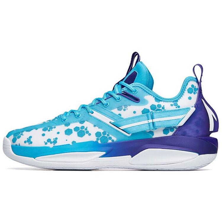 

Новые баскетбольные кроссовки Anta GH3 Гордон Хэйворд с амортизацией, противоскользящие и износостойкие, с высоким верхом, белые, синие, фиолетовые 112211103-7 41