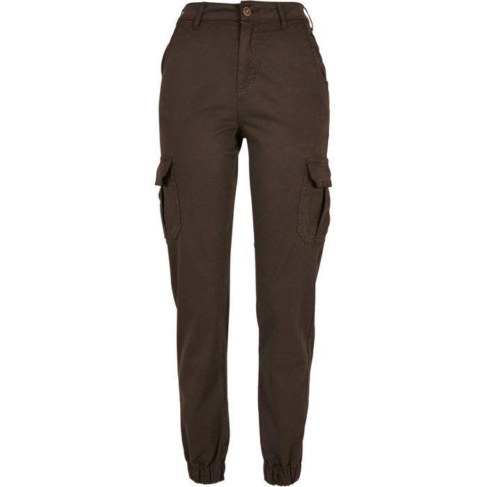 Urban Classics Ladies - High Waist Stretch Cargo Pantalons