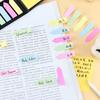 Stick Notes Flags, Colorful Index Tabs Index Flag Bright Color Page Index Sticker Page Makers Set for Page Bookmarks