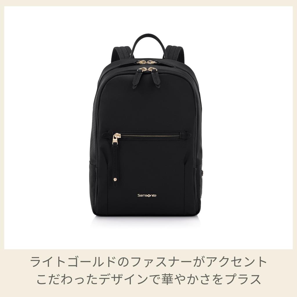 Samsonite Audrina Rucksack, Damen, Klein, Leicht, Schwarz