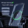 Qi 2.2 Certified Magnetic Car Phone Holder with 15W Fast Charging