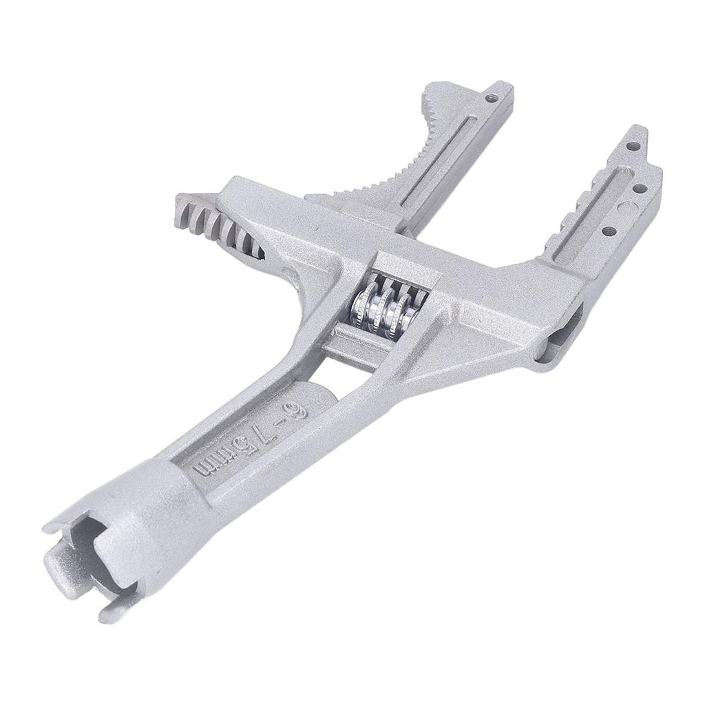 Plumbers Wrench Aluminum Alloy Large Opening Anti Skid Multifunctional Wrench for Tight Space Sink