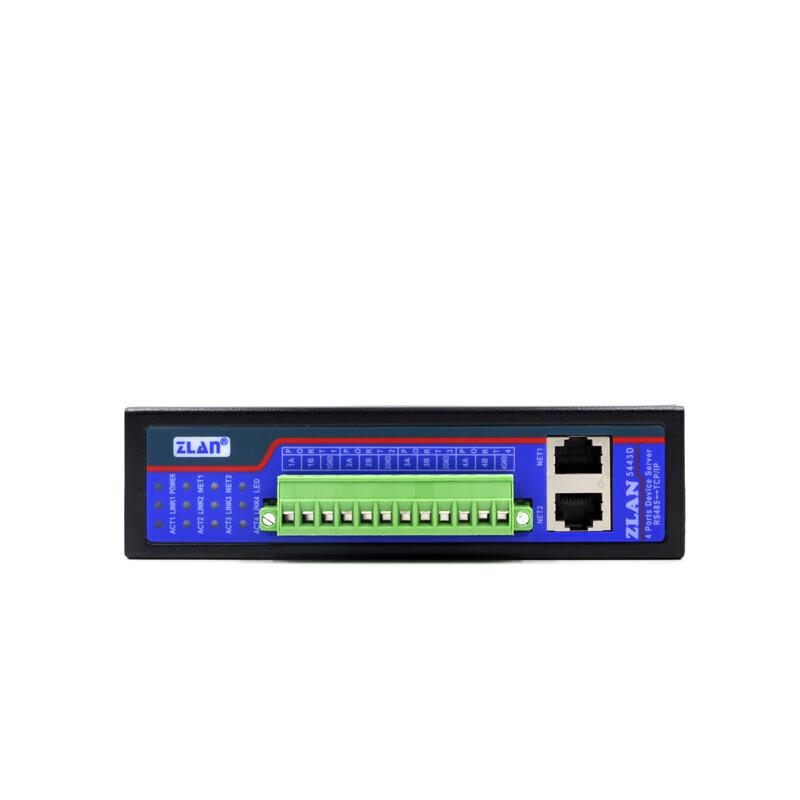 ZLAN 5443D 4-Port RS485 to Ethernet Modbus Gateway