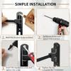 Motorcycle Helmet Holder Swivel 180° Wall Shelf Helmet and Jacket Hanger Metal Hook Metal Shelves Perfect GiftSpeed Sensors 6