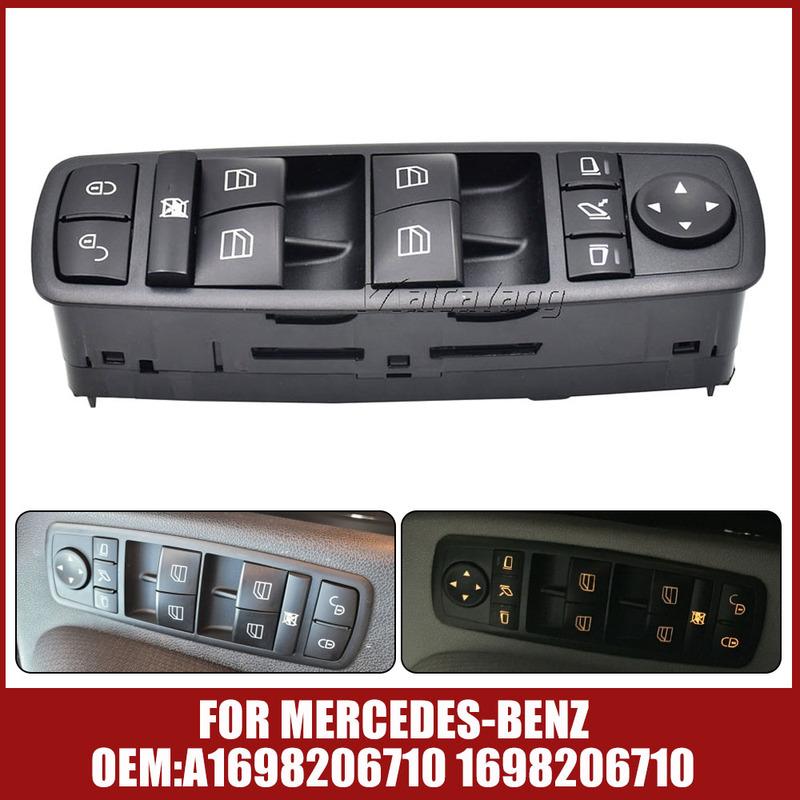 A1698206710 For Mercedes Benz A B Class W169 W251 2004 2005 2006-2012 Power Window Switch Lifter Control Regulator 3P