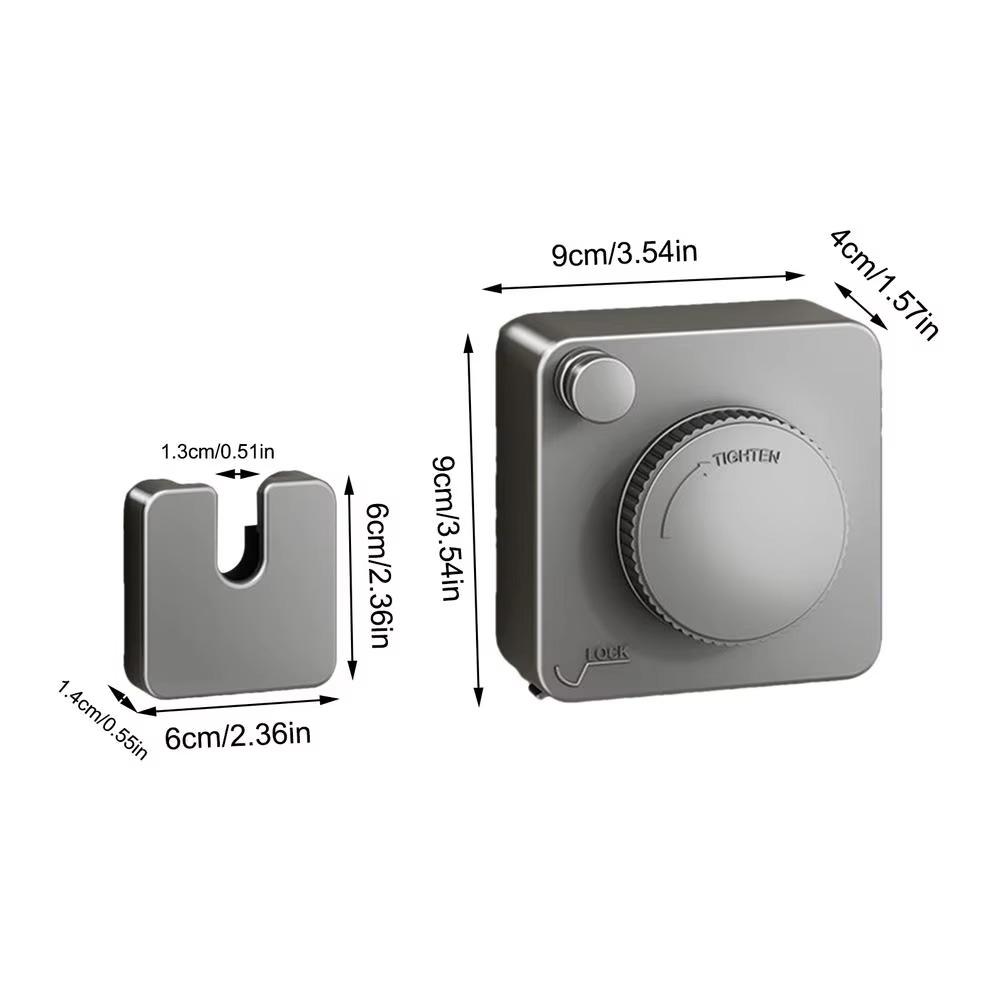 Retracting Retractable Clothesline Wall Mounted Clothes Drying Laundry Rope  Shower Room