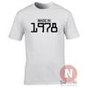 Made In 1978 TShirt Birthday Celebration Funny Party Gift Present Teeshirt