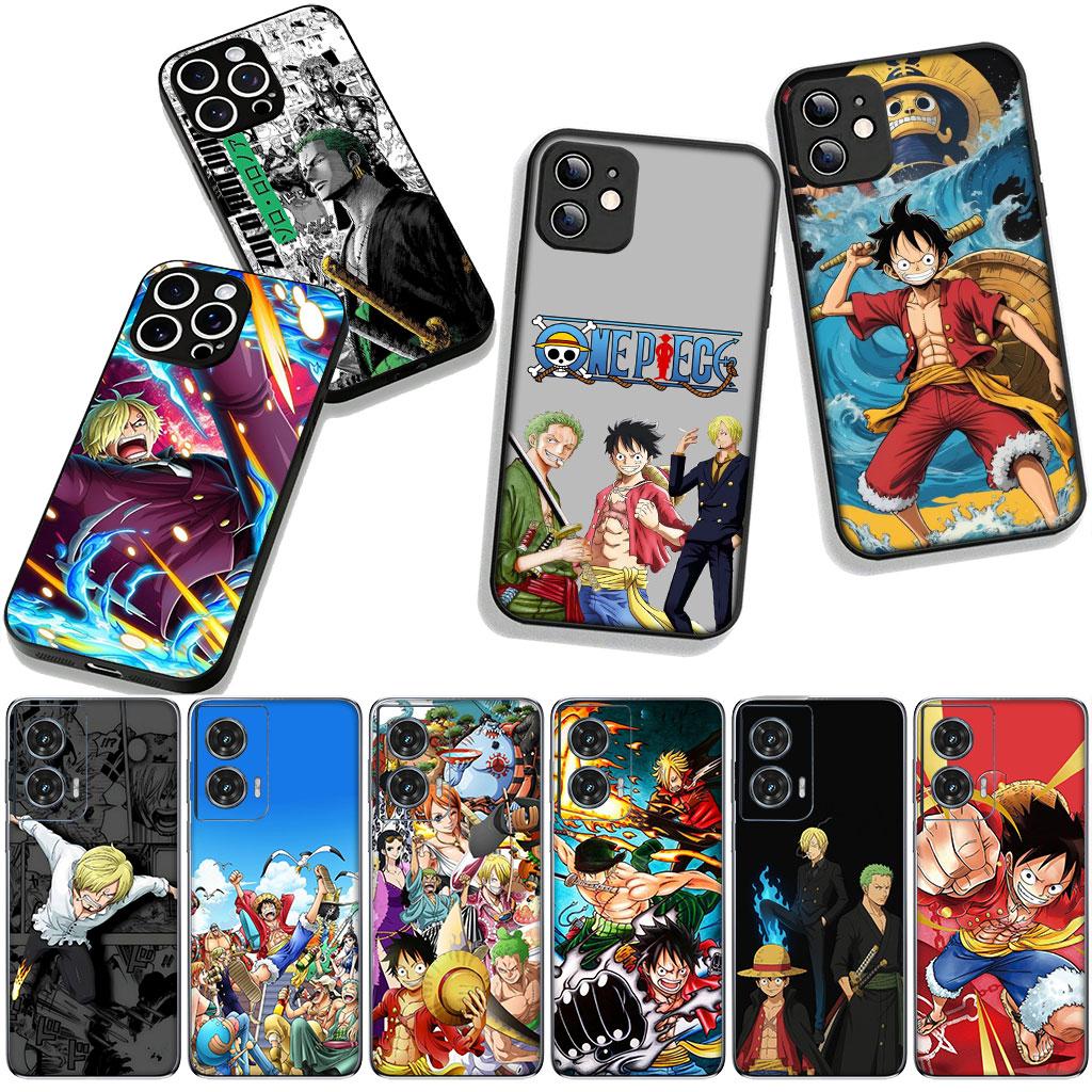 Cover for OPPO A54 A40 A60 A80 A18 A16 A17 A38 A78 A79 A57 A55 A3 Pro A96 A15 A12 Phone Case Luffy One Roronoa Zoro Piece Sanji