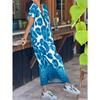 BITCED Women's Fashion Summer Spring Short Sleeve V-Neck  Casual Dresses