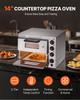 VEVOR Commercial Countertop Pizza Oven Electric Pizza Oven for 35.6 Cm Pizza Indoor