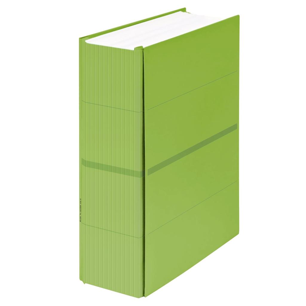 Plus Flat File Expandable Binding String Type Replacement 10 X 10 A4, Spine, Senobas, / Cover, Green, Pieces, FL-023SH, 89-139