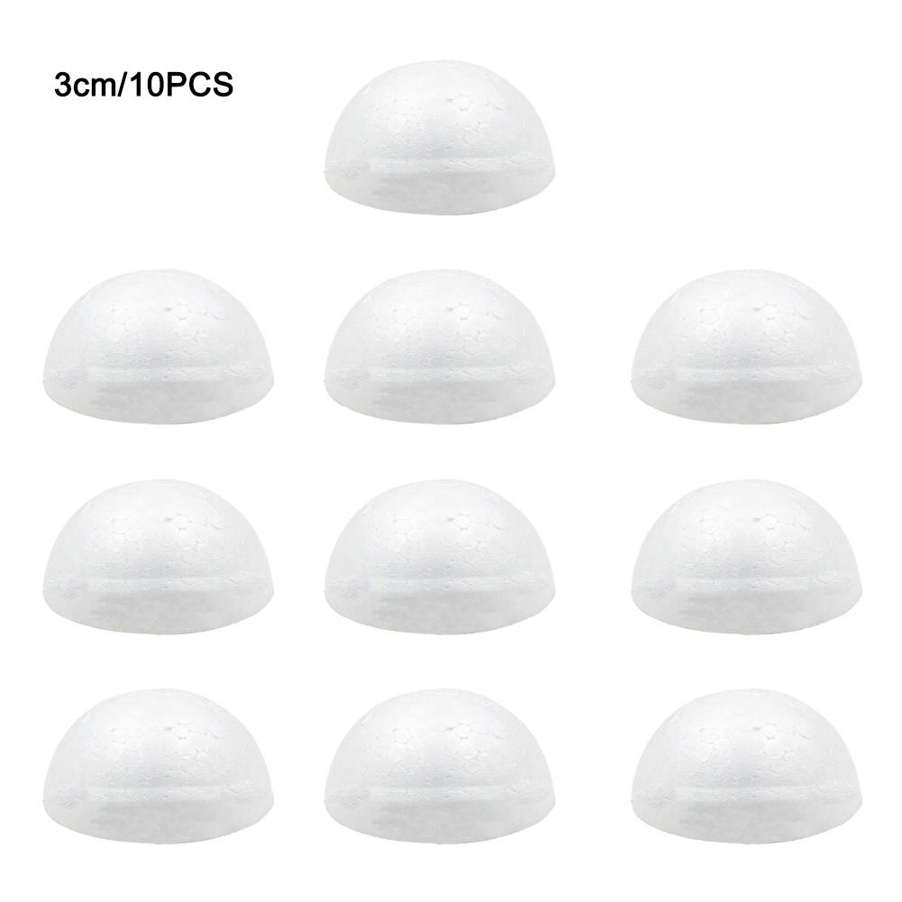 10PCS Foam Hemisphere Balls for Wedding Decor and Custom Floral Crafts