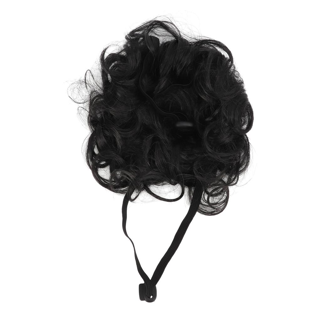 Pet Wig Elastic Band Washable Dog Cosplay Wig for Small Medium Large Dogs Cats