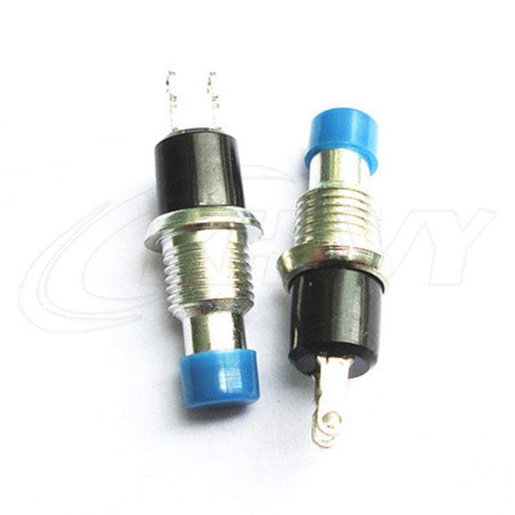 2-Pin Normally Open Momentary Push Button Switch (PBS-110), 6-7MM Hole