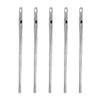 5Pcs  Leather Sewing Needle Single Prong Metal Needle Double Prong Metal Needle Leathercraft Tool