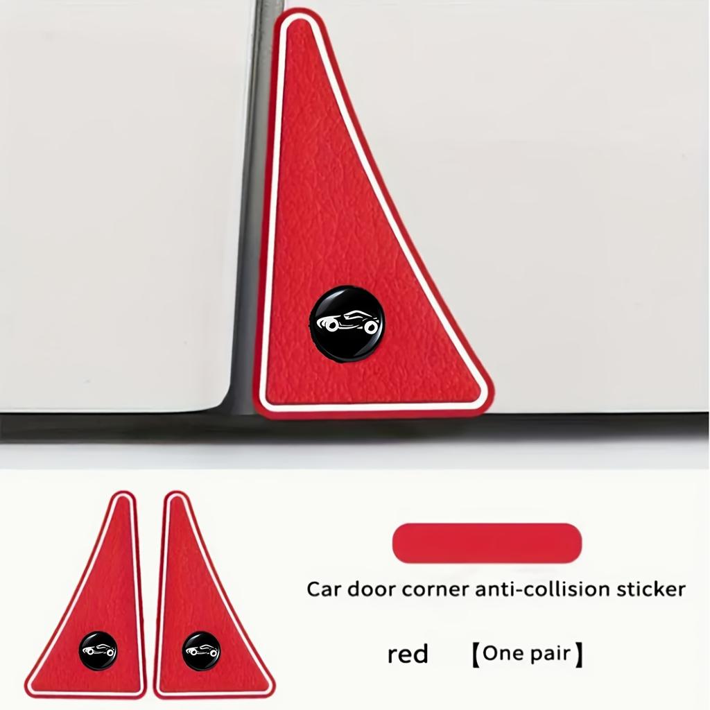 [2pcs PVC Edge Guards] 2pcs PVC Car Door Edge Guards | Anti-Scratch & Collision Protection Stickers for Enhanced Vehicle Safety, Car Door Protector