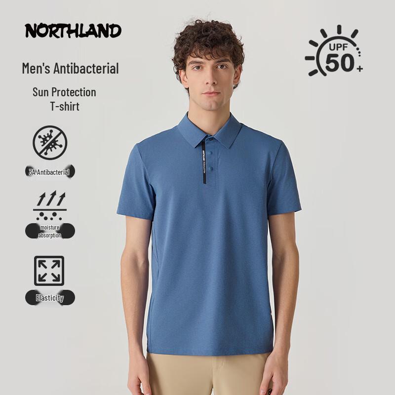 NORTHLAND Guantu Men's Short Sleeve Polo T-shirt
