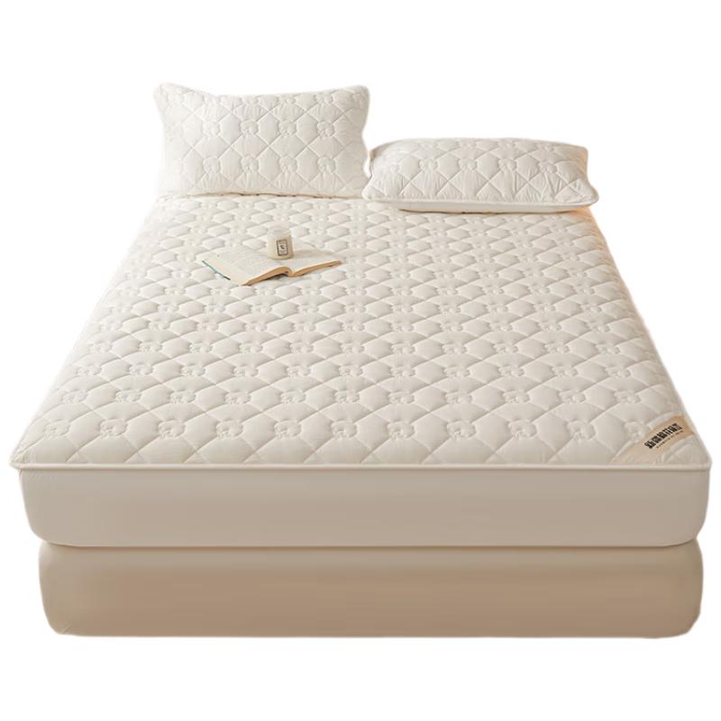 Hodo A-Class Antibacterial Cotton Fitted Sheet 150x200cm (Fits 5-30cm mattress) белый