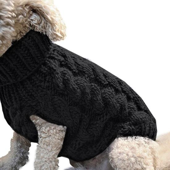 Mascota Perro Pequeño Gato Chihuahua Otoño Invierno Suéter Punto Ropa Blusa Conjunto