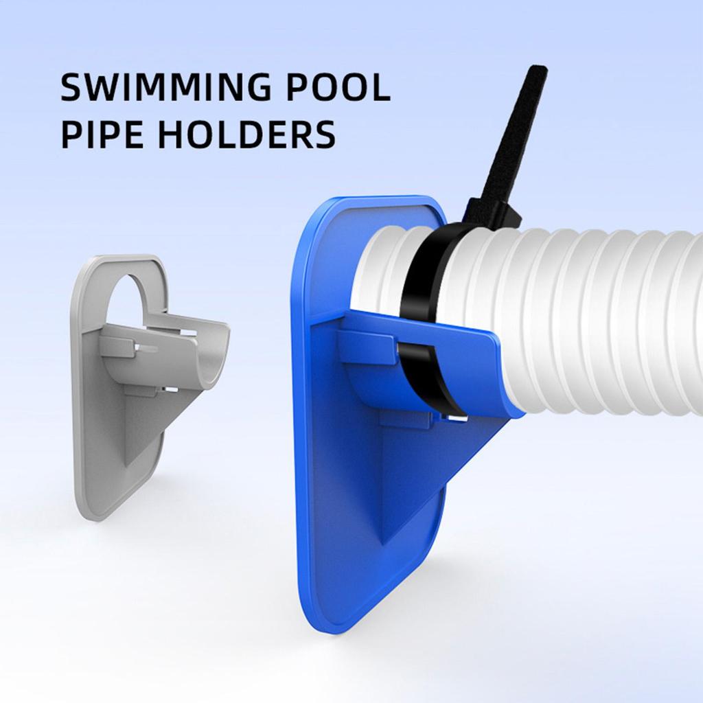 Practical Swimming Pool Pipe Fixing Holder Supports For IntexAbove Ground Hose Outlet Bracket Pool Accessories
