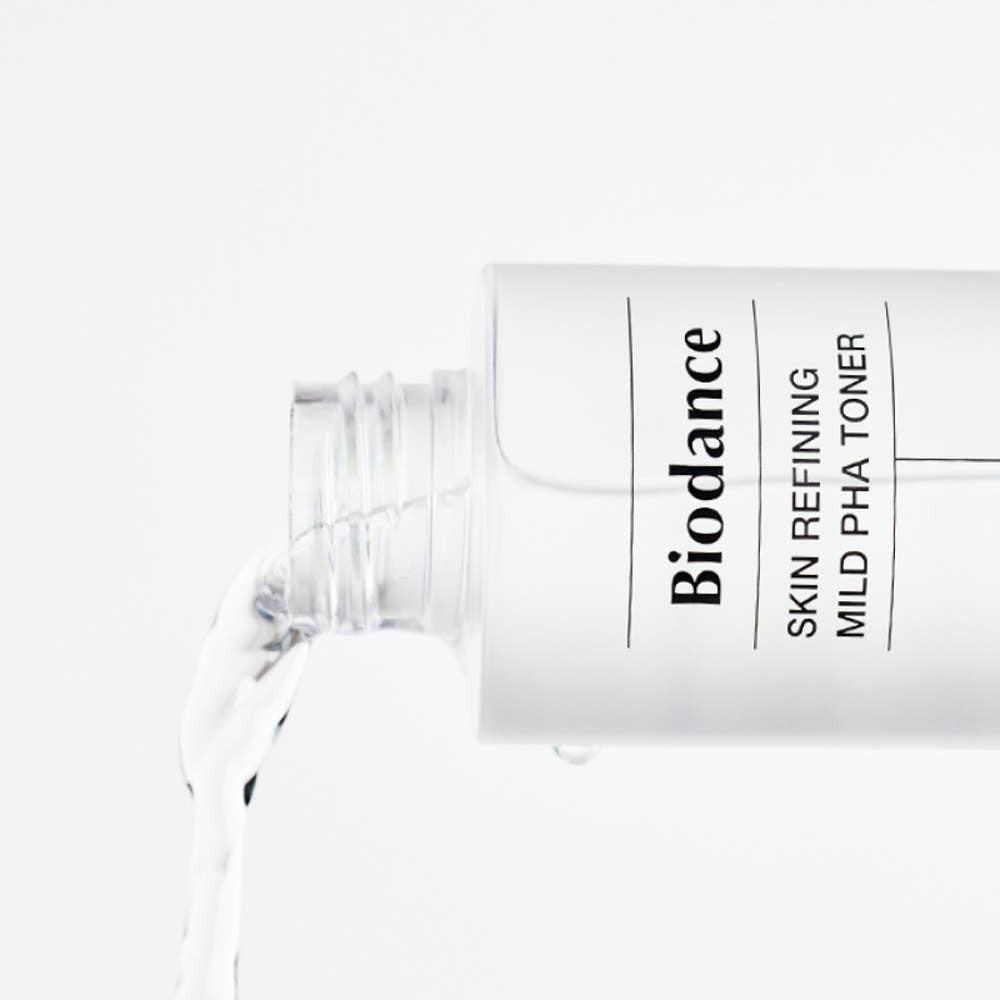 BIODANCE Skin Refining Mild PHA Toner Exfoliating Smoothing 150ml Daily Facial Prep K-Beauty