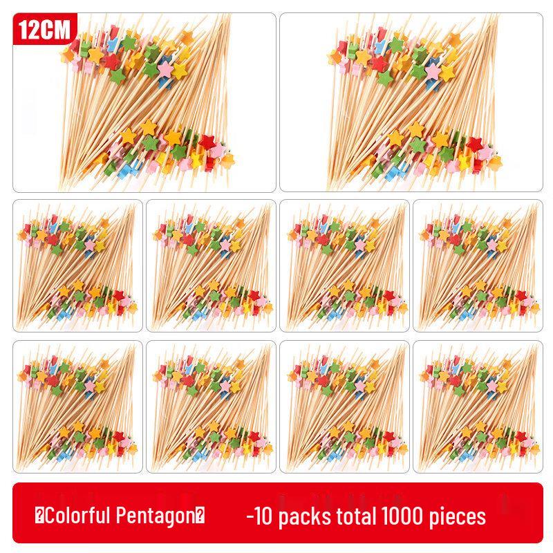 Disposable Bamboo Fruit Picks