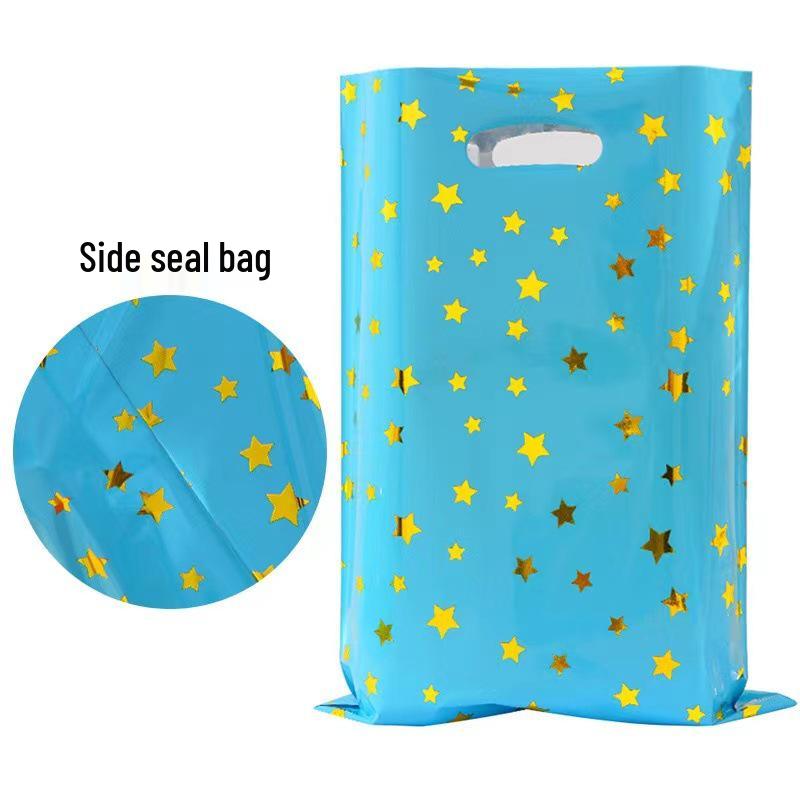 Medium Solid Color Star Party Favor Aluminum Foil Candy Bag