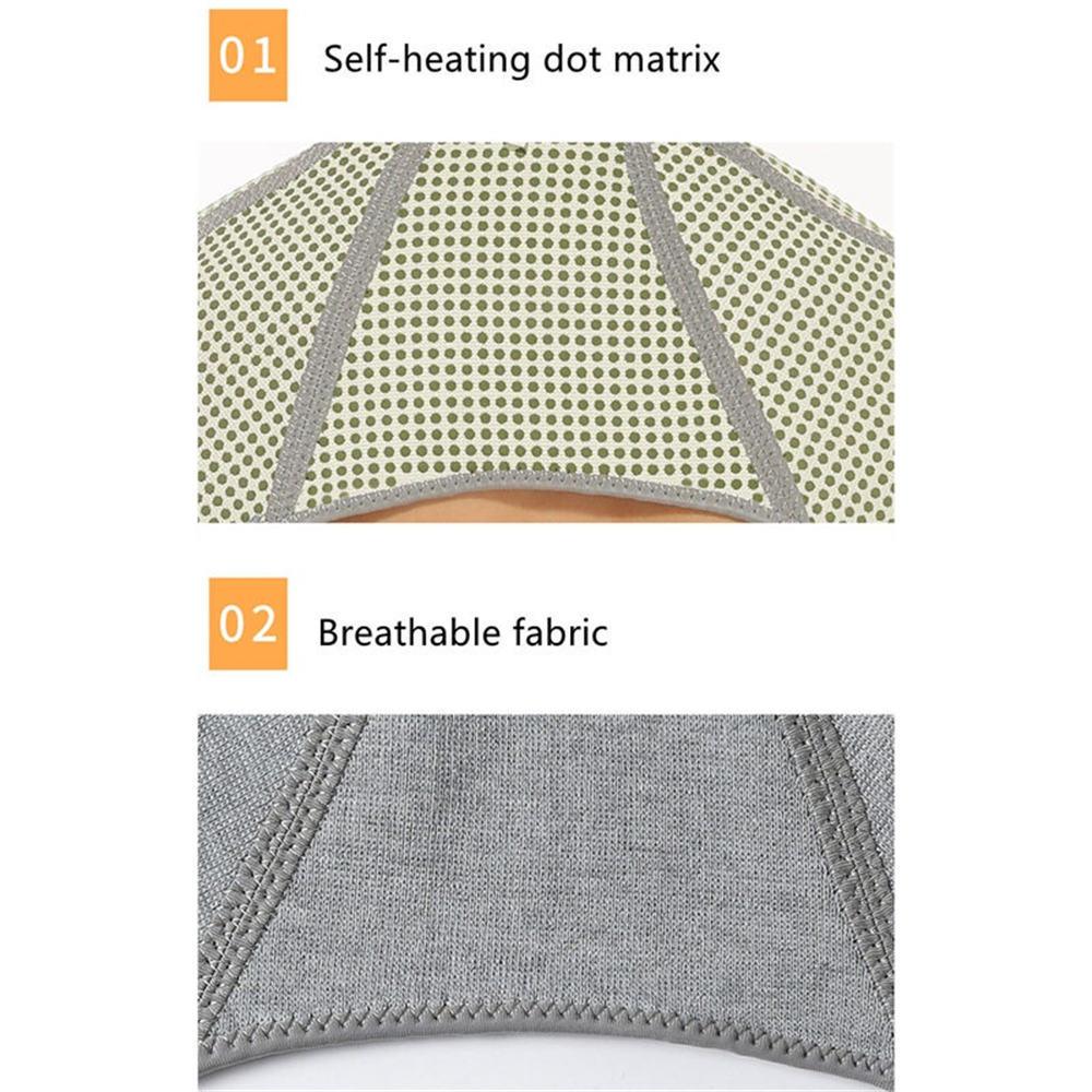 1Pcs Self Heating Wormwood Therapy Shoulder Support Brace Belt Compression Dislocation Arthritis Pain Relief Shoulder Wrap Protector