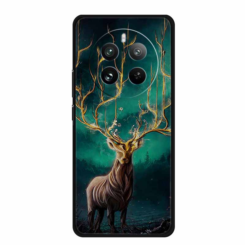 For Realme 12 4G 5G Case 12 Pro + Wolf Lion Silicone Cover For Oppo Realme 12 5G Phone Cases Soft TPU Fundas For Realme 12 Plus