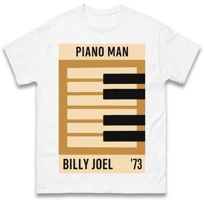 Billy Joel Piano Man T Shirt Tshirt Mens Womens Unisex Tops Tees