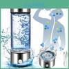 High Borosilicate Glass Hydrogen Infused Water Bottle With Premium Gift Box
