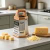 Modern Minimalist Multifunction Vegetable Grater With Six Sides For Kitchen Prep
