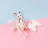 19CM Game Anime MmiHoYo Figure Yae Sakura Pink and White Sexy Cheongsam Seated Model Toys PVC Gift Doll Collection Ornament