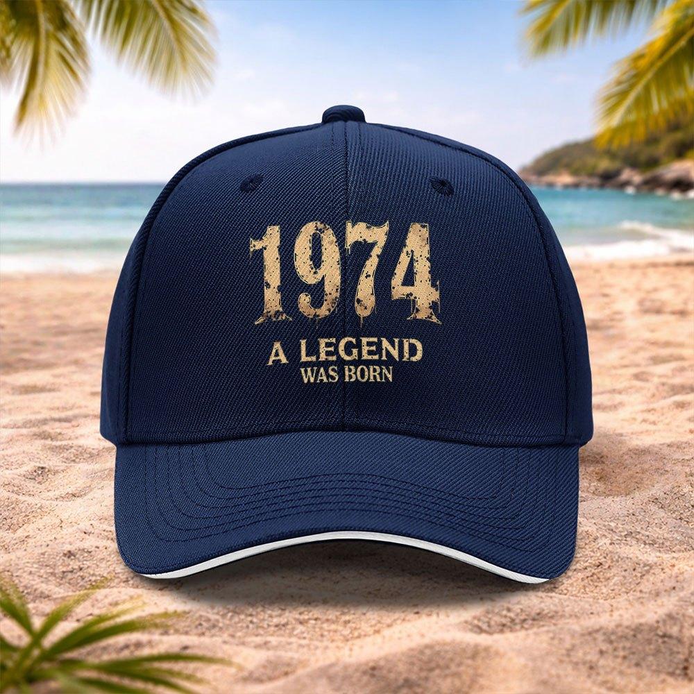 Legendary Birth Fashion Baseball Cap  Lightweight Adjustable Unisex Cap for Running Fitness Outdoor