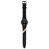 Swatch Watch BLACK CAROUSEL SQUARES THE MARCH COLLECTION SO28B705 Black