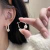 Japanese-Korean Imitation Pearl Hoop Earrings: Elegant Light Luxury Style for Women, 2026 Best-Selling Design