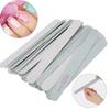 50pcs Nail Files Double Sided 180 240 Grit Nail Buffering Files for Home Nail Salon