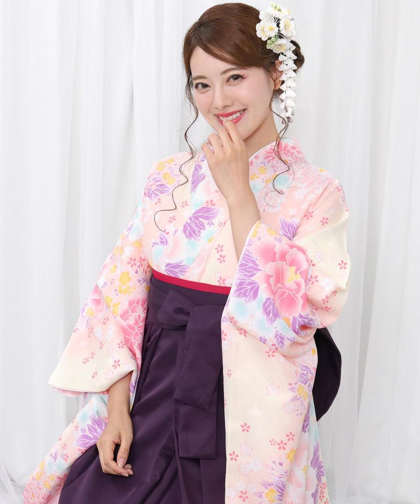 Hakama Graduation College Gorgeous A Haruka no Hakama [KYOETSU] Zestaw, Ceremonia, Studenci, Kobiety, (7. Moe, LL)