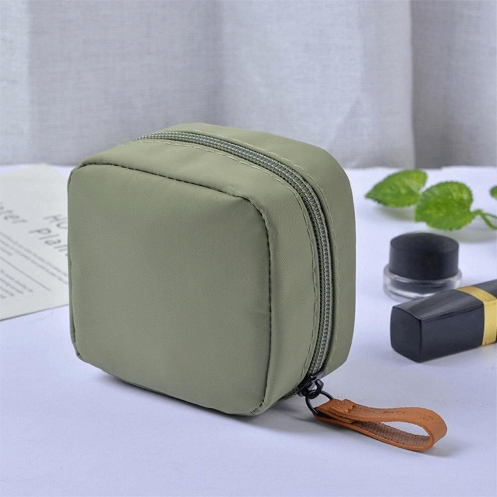 Portable Home Storage Coin Bag Sanitary Cotton Bag Mouth Red Bag Storage Bag Cosmetic Bag